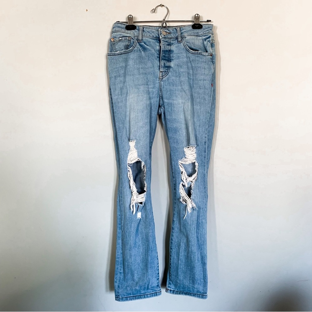 COPY - Warp+Weft • CDG Paris High-Waisted Straight Leg Jean